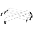 thumbnail image 1 of Commodity Board Classification Baffle 4pcs Double-Layer Iron Commodity Divider Store Goods Shelf Divider Supermarket Organization Storage Rack Dividers 30-31cm, 1 of 5