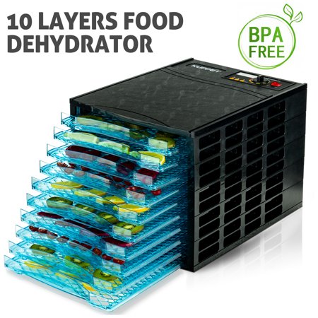 KUPPET Food Dehydrator Machine, Dryer Dehydrators with Digital Timer, Even Heat Circulation