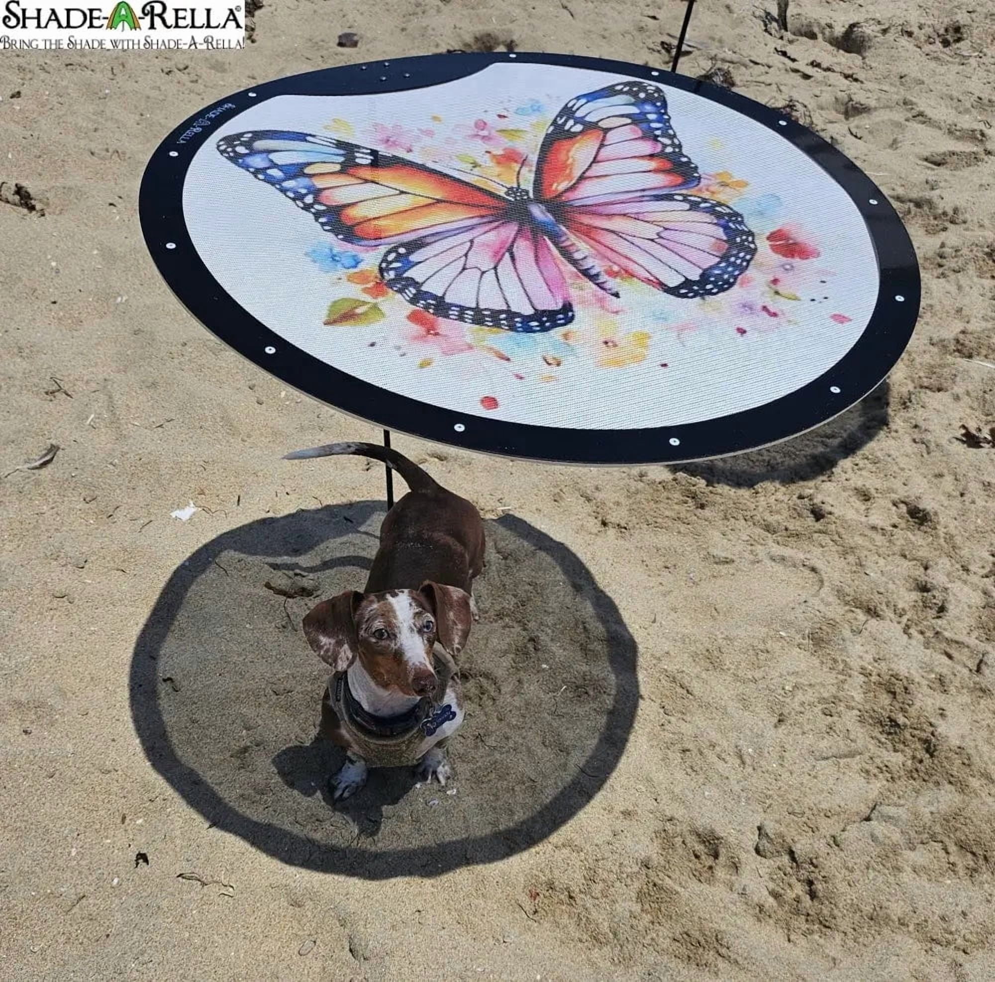 24" Butterfly Shade-A-Rella, plant shade, plant umbrella, 24"-40" tall, 70% shading cloth