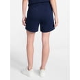 thumbnail image 4 of Time and Tru Women's Fleece Shorts, Size XS-XXXL, 4 of 6