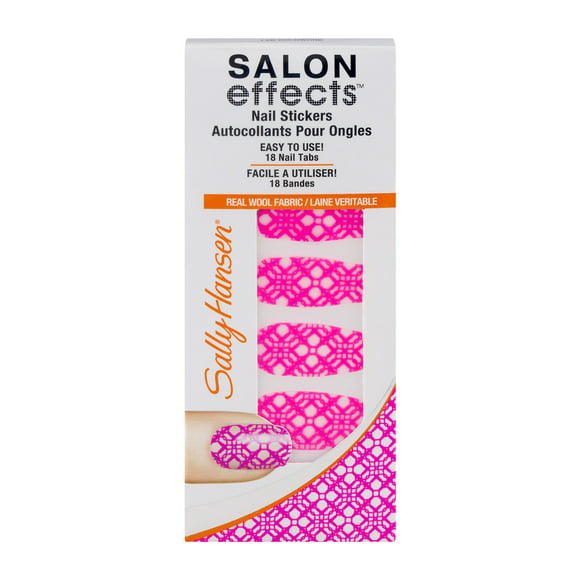 Coty Sally Hansen Salon Effects Nail Stickers, 18 ea