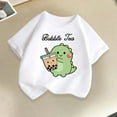 thumbnail image 6 of Crew Neck Shirts for Kids Girl Boy Summer Fall Short Sleeve Dinosaur Graphic Lounge Tops Blouses Shirts Kid 2026 Soft Comfy Clothing Fashion Country Concert Y2K 9 Years, 6 of 8