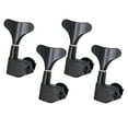thumbnail image 1 of Tuner à Cordes Tuning Peg Tuner Tête Scellée Bouton Tuner Tête de Machine Scellée Bouton pour Corde Tuning Instrument Accs Corde Tuning Basse Pars Noir 4R, 1 of 7