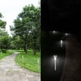 thumbnail image 3 of Luz del césped Irfora Solar Powered LED Césped Luz de acero inoxidable Jardín Paisaje Lámpara con poste de inserción para el camino al aire libre Jardín Patio Patio 1 unids blanco Irfora Luz del césped, 3 of 7