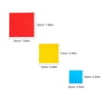 thumbnail image 6 of DEEPCRAFF 300Pcs Vibrant Colored Card Paper Assorted Colors for Paper Folding Crafts DIY Origami and Family Activities, 6 of 6