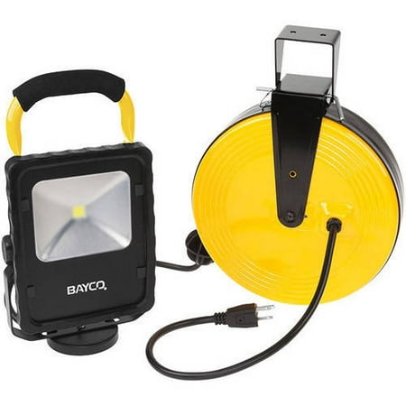 Bayco SL-868 LED Work Light with Magnetic Base on Retractable