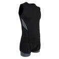 thumbnail image 1 of Maillot De Para Hombre Chaleco Pantalones Cortos Pantalones ropa para deportiva Para Gimnasio Baloncesto ejercicio Al 3XL gris negro, 1 of 9