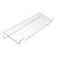 thumbnail image 2 of Ergonomic Acrylic Keyboard Riser with Tilt Design for Computer Keyboard Holder and Supply, 2 of 4
