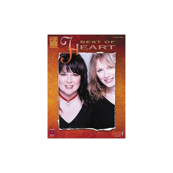Cherry Lane Best of Heart Guitar Tab Songbook