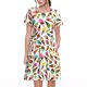 thumbnail image 1 of Balery Ice Cream Popsicles Vestidos sueltos de manga corta para mujer, vestidos de verano 2025, vestidos casuales de corte A con vuelo., 1 of 6