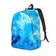thumbnail image 1 of Easygdp Blue Shell Mochila de Lona Resistente para Laptop, Compatible con Laptops de 15 a 17 pulgadas, Ideal para Escuela, Trabajo y Viajes-Medium, 1 of 5