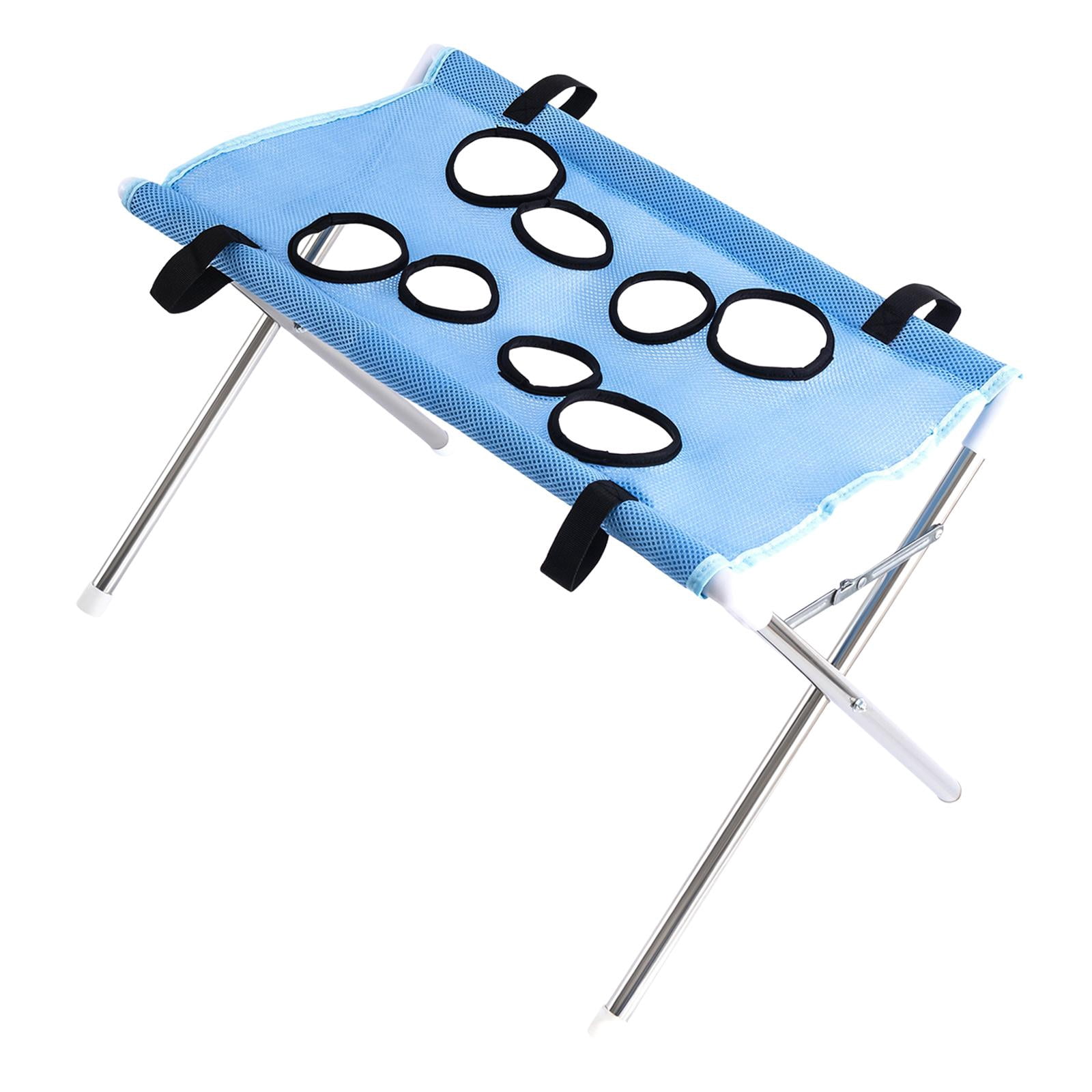 Bvdfgk Breathable Cat Hanging Harness Restraint Bag Grooming Pet Washing Tool for Small blue