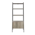 thumbnail image 2 of Pemberly Row 72" Ladder Storage Bookshelf in Gray Wash, 2 of 4