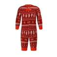 thumbnail image 3 of Matching Family Pajamas Sets Christmas PJ's Snowflake Print Top and Pants Bottom Sleepwear, 3 of 6