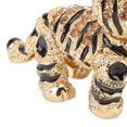 thumbnail image 4 of Tigre llavero tridimensional pequeño tigre rhinestone coche llavero señoras bolsa adornos colgante, 4 of 8