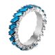 thumbnail image 1 of VG 6YM-Anillo de arcoíris de alta calidad para mujer, anillo de compromiso cúbico, anillo de colores Eternity, accesorios de joyería para mujer, venta al por mayor, 2021, 1 of 4