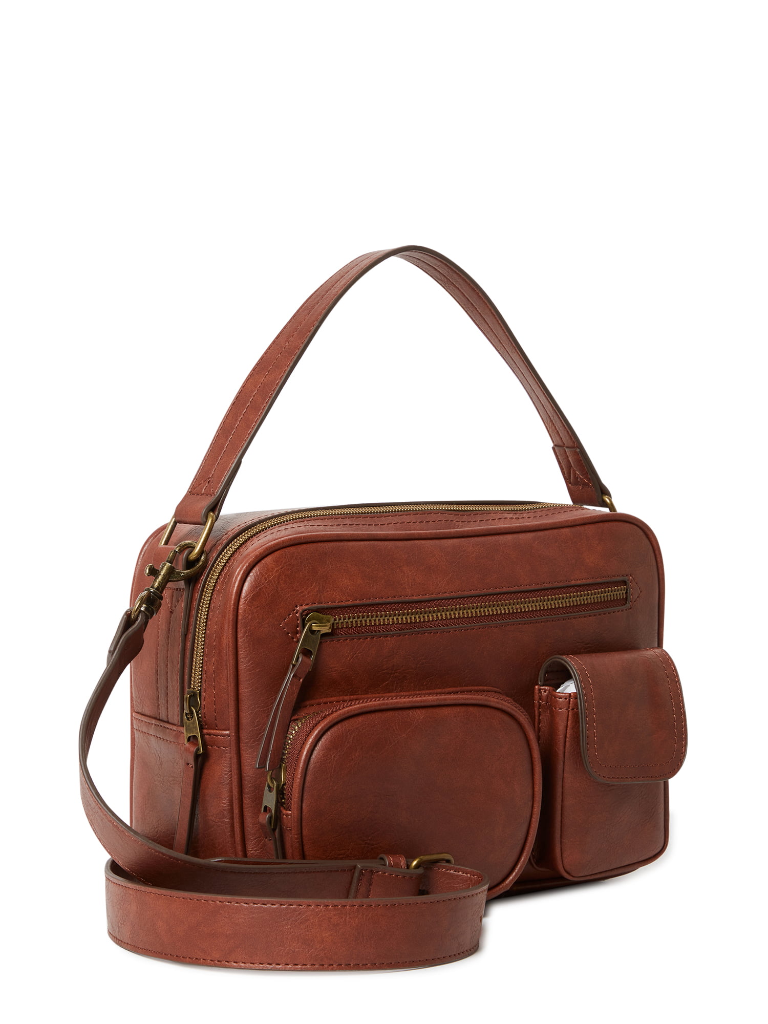 Ashwood, Bags, Ashwood Heritage England Rust Brown Leather Unisex Crossbody  Travel Bag