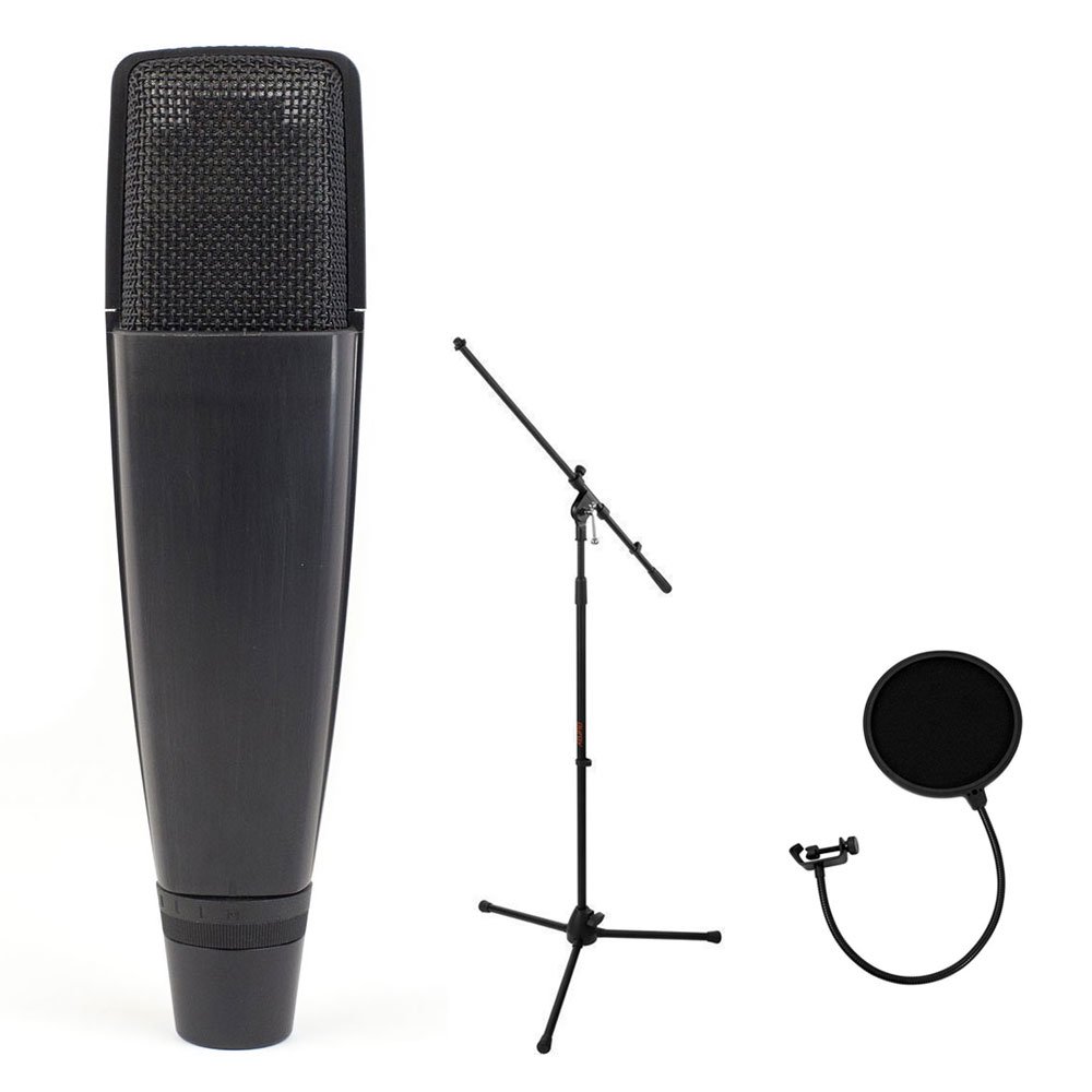 Sennheiser MD 421II Cardioid Dynamic Microphone with Tripod Mic Stand