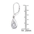thumbnail image 2 of Sterling Silver Cz Earrings, 2 of 3