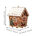 thumbnail image 2 of CHJK 3D Christmas House Diamond Art Kit for Adults, DIY Wooden Pearl Craft, Xmas Tree with Rhinestones & Pearls for Holiday Table Home Decor, 2 of 6