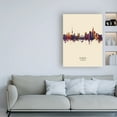 thumbnail image 3 of Trademark Fine Art 'Vilnius Lithuania Skyline Portrait III' Canvas Art by Michael Tompsett, 3 of 3