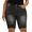 Shorts Jeans Black, variant on CASSIE LIZ Plus Size Shorts For Women High Rise Cut Off Shorts Jeans Casual Pocket Elastic Waist Shorts Dark Blue Summer Shorts Pants XL 16W