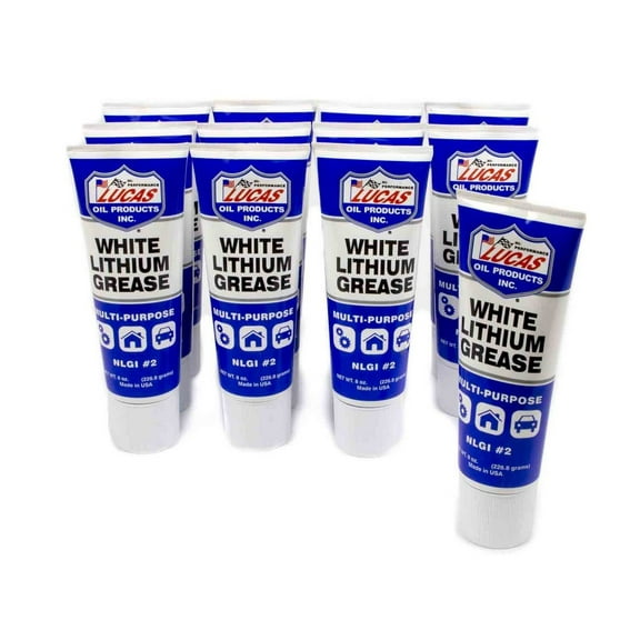 White Lithium Grease 12x8 Ounce