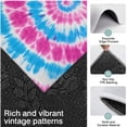 thumbnail image 3 of Pink Blue Tie Dye Spiral Kitchen Rugs Sets Of 3,Kitchen Runner Rugs Non Skid Washable,Decorative Kitchen Floor Mats for Kitchen,Sink,Laundry,17"x30"+ 17"x47" + 17"x59", 3 of 6