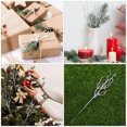 thumbnail image 4 of GOOHOCHY 20 piezas de ramas rizadas navideñas con purpurina para decorar jarrones, ramas artificiales para árboles de Navidad, 4 of 6