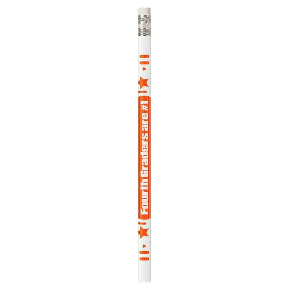 Musgrave Pencil Company 4th Graders Are #1 Motivational Pencils, Pack of 144