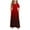 Red, variant on ATOGUTA Big Girl Dresses Short Sleeve Stretchy A-Line Sundress Casual Gradient Long Dresses Pink, Size 4-14 Years
