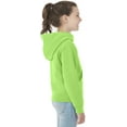 thumbnail image 2 of Jerzees Youth NuBlend Pull Over Hooded Sweatshirt, L, White, 2 of 8