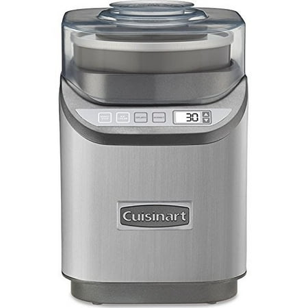 cuisinart ice-70 electronic ice cream maker, brushed (Best Ice Cream Sold In Grocery Stores)