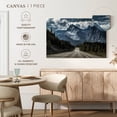 thumbnail image 5 of Elephant Stock Banff Highway Mountain Scene Wall Art - Horizontal Canvas Wall Art - Living Room Wall Decor - Transportation Canvas - Black And Blue Decor - 51" x 34", 5 of 8