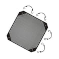 thumbnail image 3 of Cubierta de aire acondicionado Soledad PVC negro con ganchos 81cm, 3 of 10