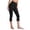 *Black, variant on VBVC Women's High Waisted Capri Leggings , Ladies' Yoga Workout Crop Pants , Slim Running Tights For Women, Black , S-3XL