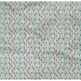 thumbnail image 5 of oneOone Cotton Poplin Twill Medium Blue Fabric Triangle Quilting Supplies Print Sewing Fabric By The Yard 56 Inch Wide-3C, 5 of 6