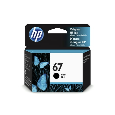UPC: 0193015522398 | HP 67 Black Original Ink (3YM56AN)