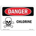 thumbnail image 1 of SignMission OS-DS-A-1218-L-1065 12 x 18 Po Signe de Danger OSHA - Chlore, 1 of 1