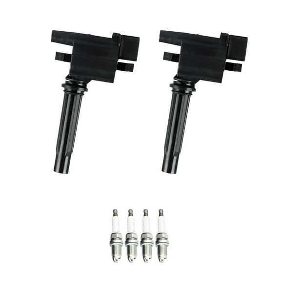 Ignition Coil and Iridium Spark Plug Compatible with 99-01 Mazda Protégé 1.6L Replacement for UF276 Fits select: 1999-2001 MAZDA PROTEGE DX/LX