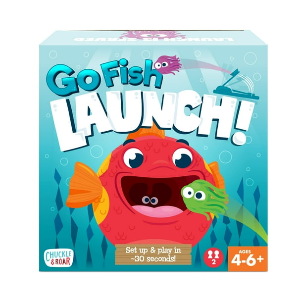 Juego de cartas Chuckle & Roar Fish Feeding Frenzy Kids 4+ Years