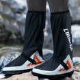 thumbnail image 2 of asddcavvf Men's Women's Motorcycle High Cut Rain Boots Outdoor Riding Shoe Covers, 2 of 4