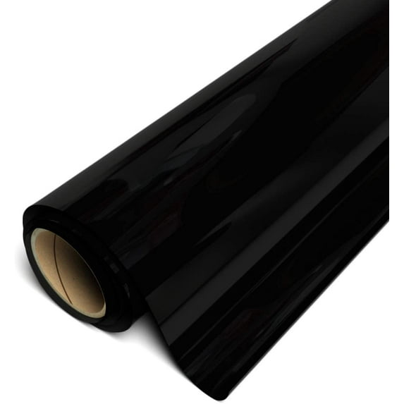 Siser EasyWeed HTV Iron On Heat Transfer Vinyl 12" x 75ft (25 Yards) Roll - Matte Black