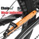 thumbnail image 2 of Bicicleta Lebycle MTB Cadena de bicicleta de carretera Indicador de desgaste Herramientas Indicador de cadenas (Naranja) Tmvgtek Accesorios para bicicletas, 2 of 5