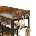 thumbnail image 2 of Yaheetech 6-Tier Shoes Rack Shelf Organizer with Storage Box Rustic Brown, 2 of 14