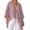 Pink, variant on Cmfcve Cotton Linen Shrugs for Women Summer Cover Ups Shirts Loose Fit Casual Beach Vacation Lightweight Cardigans Tops with Tie