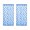 Sky Blue, variant on Black 2-Panel Butterfly Thread Curtain Partition Door Decorative Background Drape 39.4X78.7 Inch Black