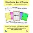 thumbnail image 2 of Jungle- Baby Guessing Game and Keepsake, Large- 60 Players, Bundle Board, 2 of 2