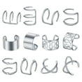 thumbnail image 4 of SPRING PARK Men Women Ear Cuff Wrap Earrings, 12 Pieces, 4 of 7