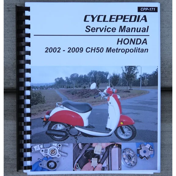 2002-2009 Honda Metropolitan 50 Scooter SERVICE & REPAIR MANUAL